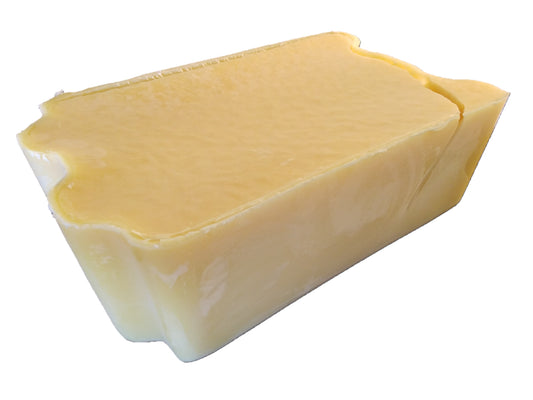 44lb block of yellow beeswax